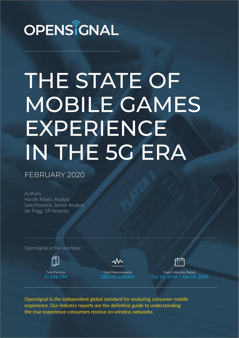 《5G时代的移动游戏体验》 - 第1页预览图