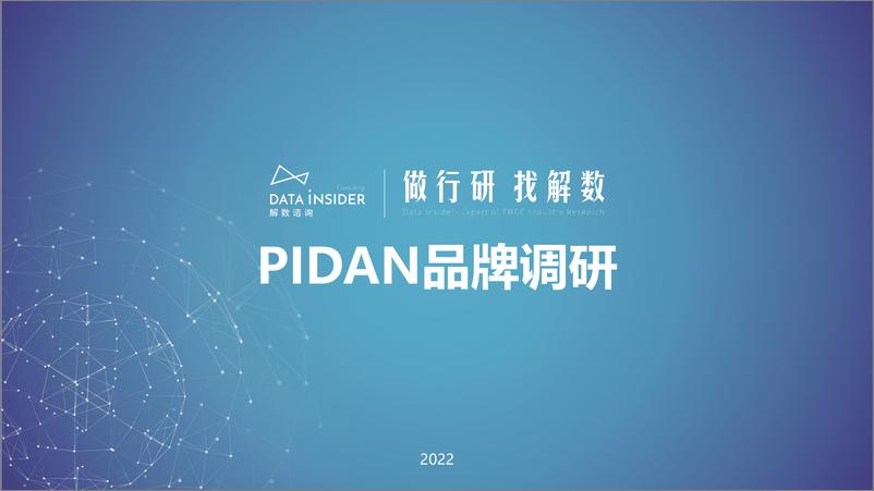 《带你看宠物用品品牌-Pidan全域拆解【解数咨询】》 - 第1页预览图