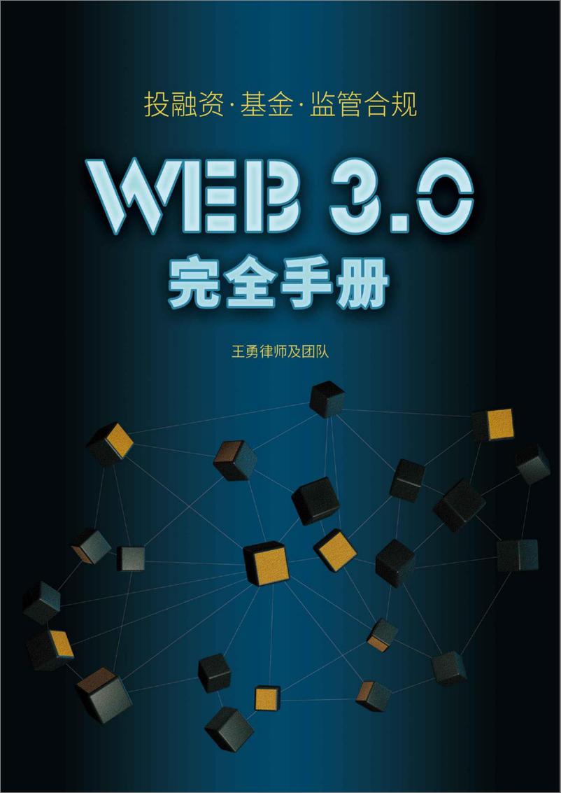 《Web+3.0+投融资手册（基金、风控、监管、合规、法务）（隐）》 - 第1页预览图