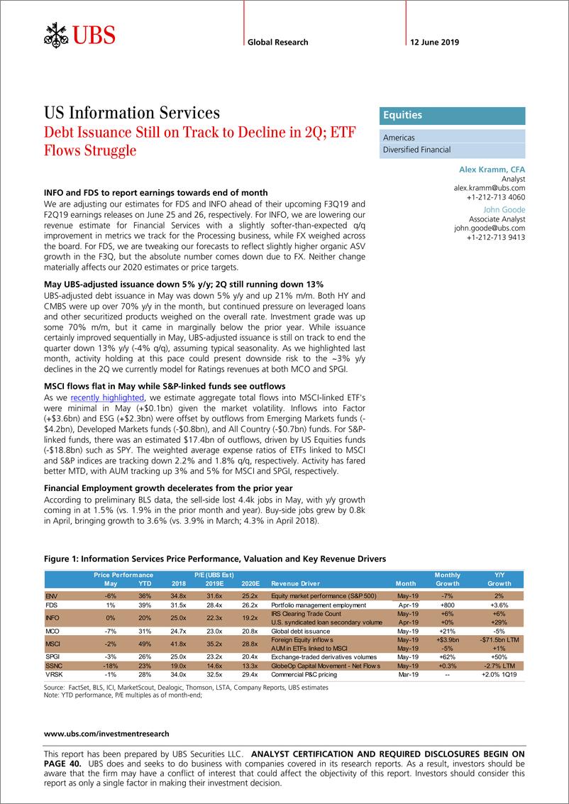 《瑞银-美股-金融业-美国第二季度债券发行仍将下滑-2019.6.12-44页》 - 第1页预览图