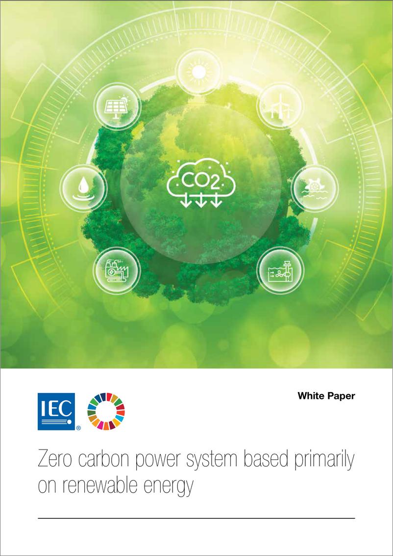 《IEC-以可再生能源为主的零碳电力系统（英）-2023.1-90页》 - 第1页预览图