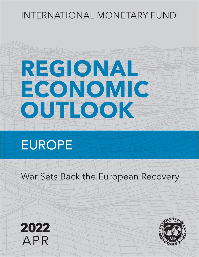 《欧洲区域经济展望，2022年4月，战争阻碍欧洲的复苏-31页》 - 第1页预览图