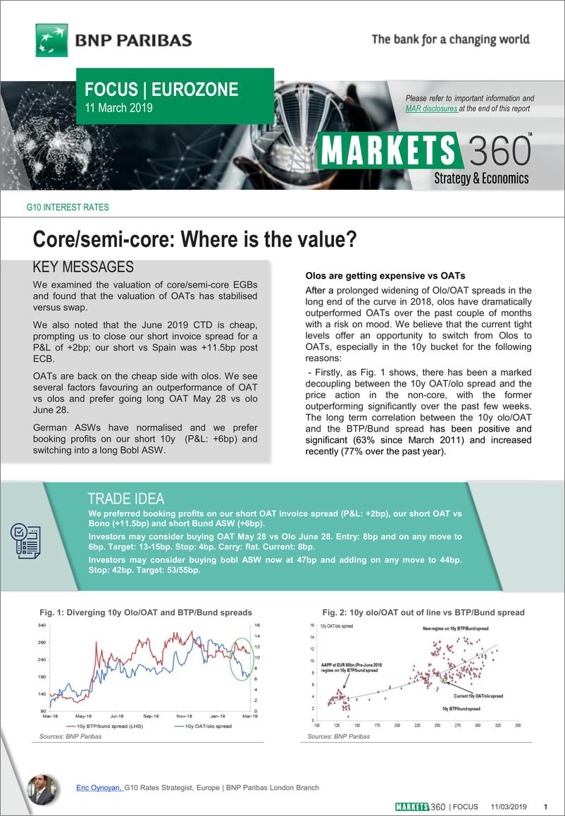《巴黎银行-欧洲-宏观策略-核心与半核心：价值在哪里？-20190311-7页》 - 第1页预览图
