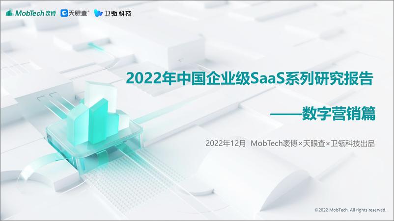 《Mob研究院-2022年中国企业级SaaS系列研究报告（数字营销篇）-2022.12-31页》 - 第1页预览图