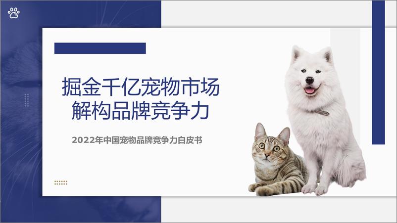 《2022年中国宠物品牌竞争力白皮书-81页》 - 第1页预览图