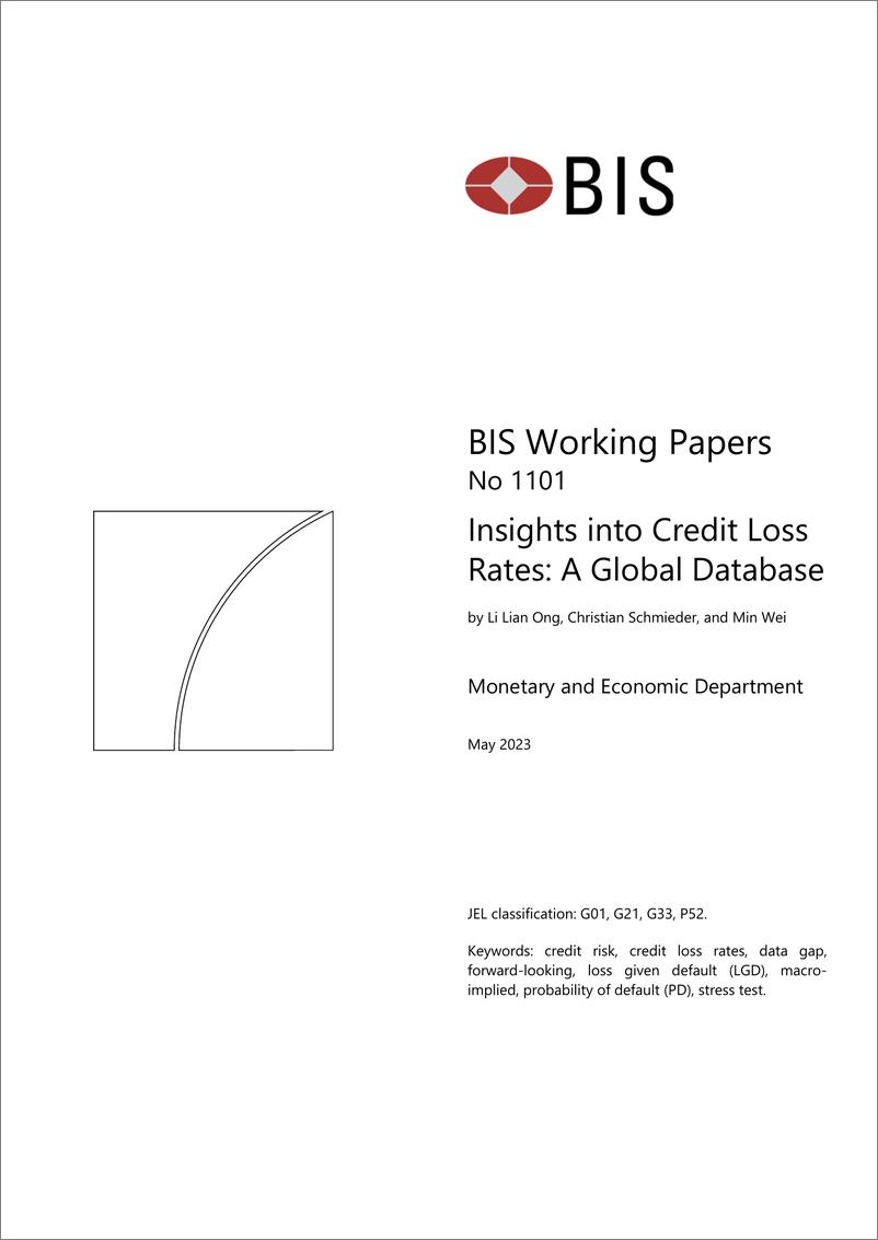 《国际清算银行-信贷损失率洞察：全球数据库（英）-2023.5-31页》 - 第1页预览图
