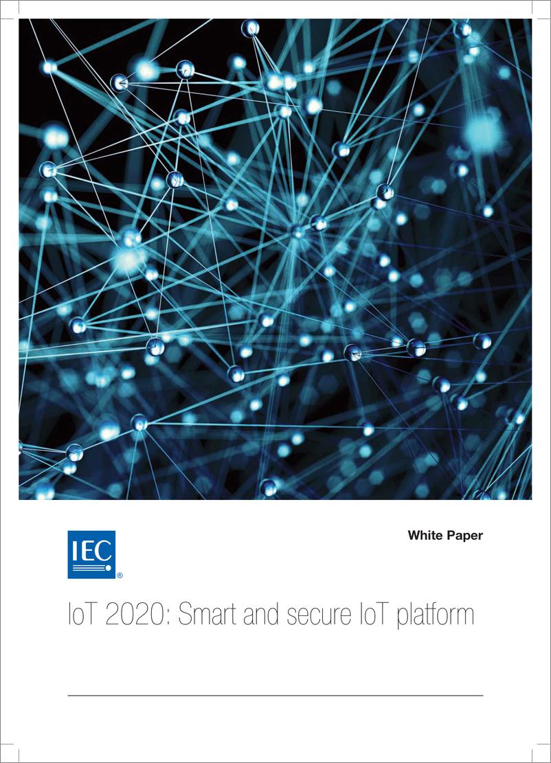 《物联网2020白皮书：智能与安全的物联网平台（英文）-IEC-2019.3-181页》 - 第1页预览图