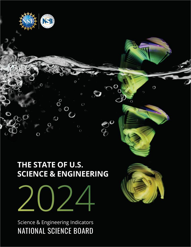 《美国科学与工程现状分析2024-英文版》 - 第1页预览图