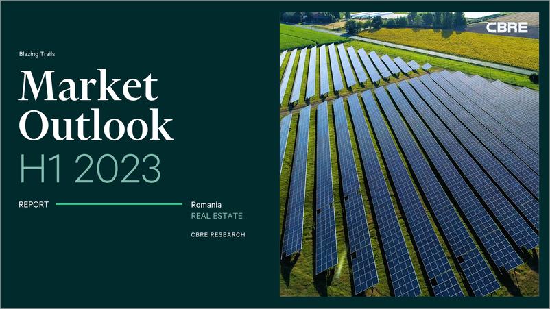 《CBRE+2023年上半年罗马尼亚房地产市场展望-51页》 - 第1页预览图