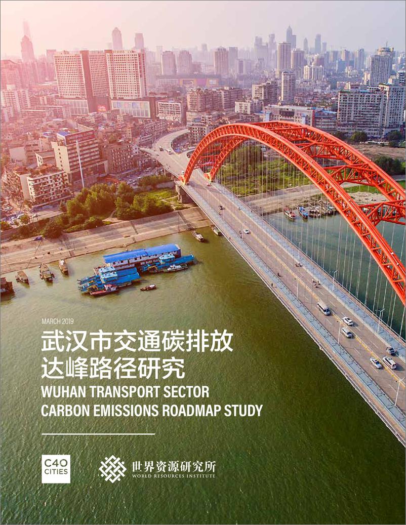 《武汉市交通碳排放达峰路径研究-86页》 - 第1页预览图