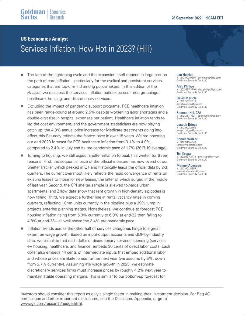 《US Economics Analys Services Inflatio How Hot in 202 (Hill)(1)》 - 第1页预览图