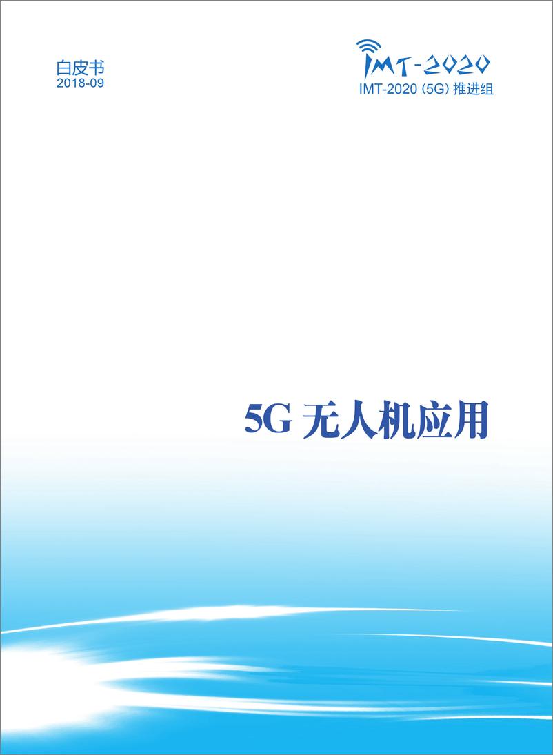 《5G无人机应用白皮书》 - 第1页预览图