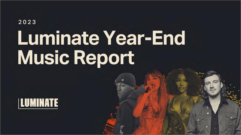 《2023年年底音乐报告》 - 第1页预览图