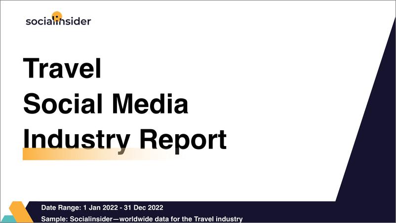 《2022年旅游社交媒体行业报告（英）-19页》 - 第1页预览图