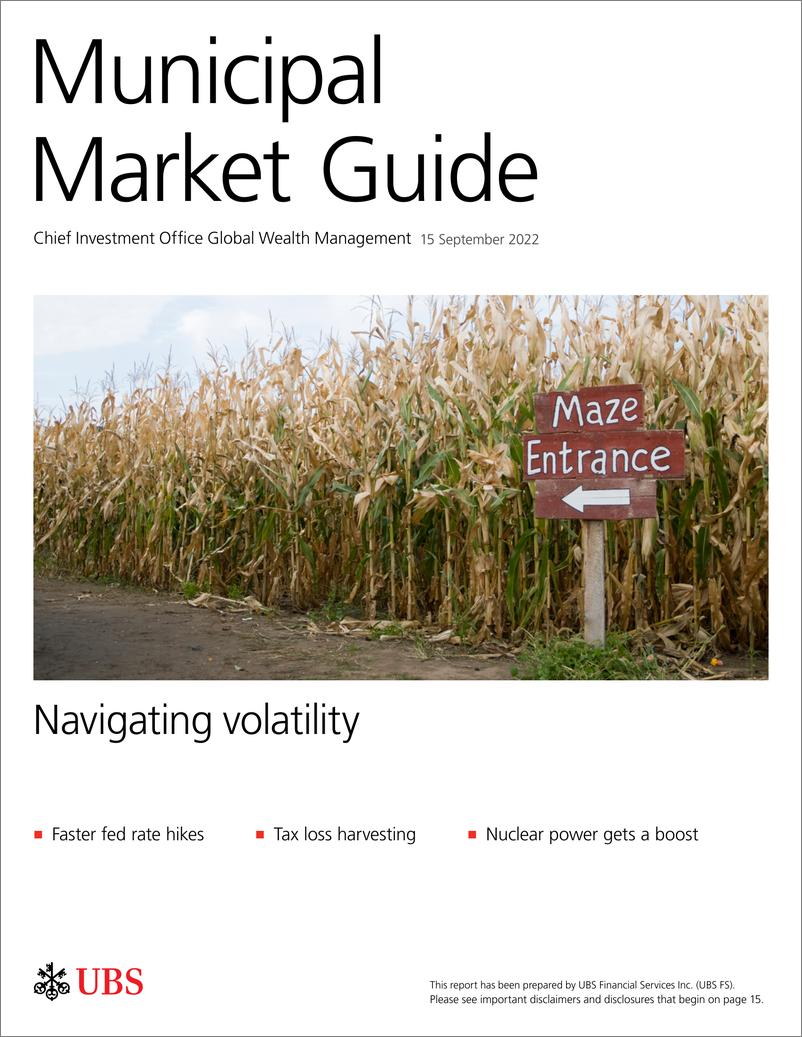 《Municipal Market GuidNavigating volatility》 - 第1页预览图