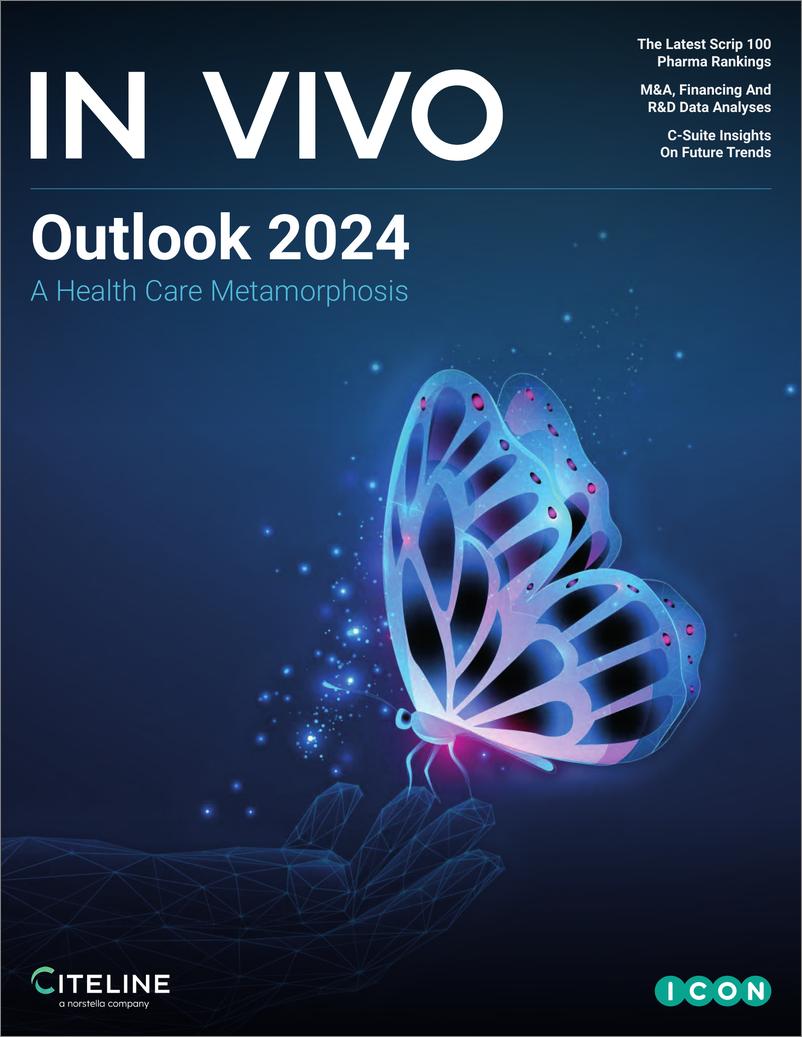 《2024年展望-医疗行业的蝶变-英文版-InVivo》 - 第1页预览图