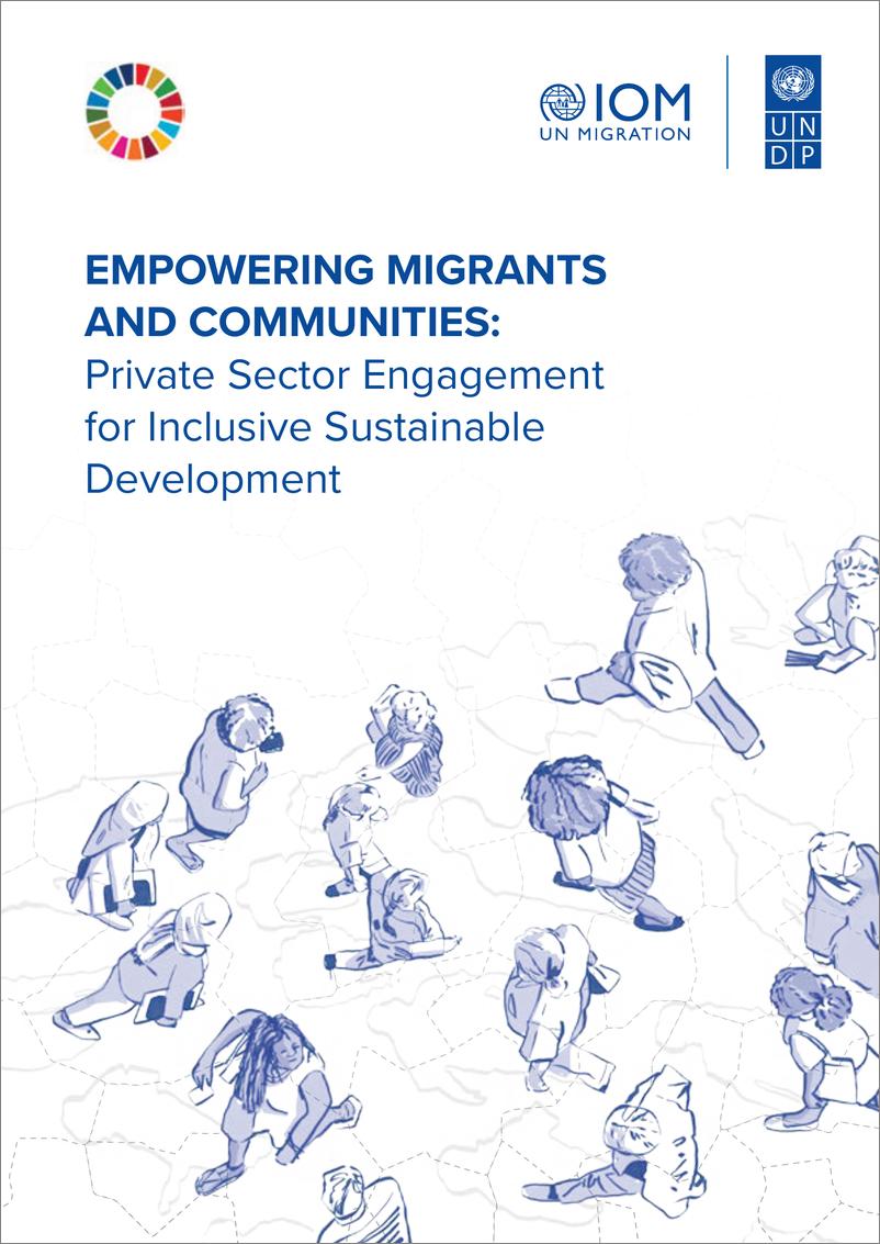 《UNDP-赋予移民和社区权力：私营部门参与包容性可持续发展（英）-2023.10-72页》 - 第1页预览图