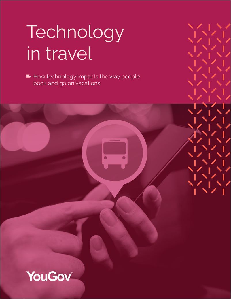 《YouGov-旅游科技报告（英文）-2019.9-24页》 - 第1页预览图